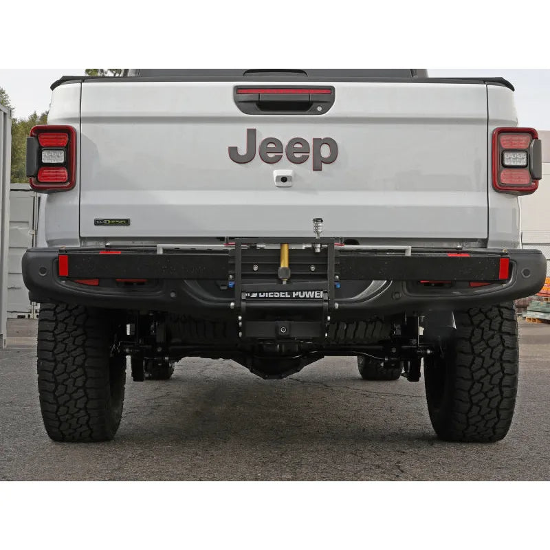 aFe 2021+ Jeep Gladiator V6-3.0L Vulcan SS 3in DPF-Back Exhaust w/ Black Tip (49-38094-B)