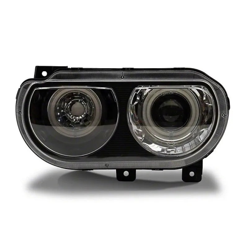 Raxiom 08-14 Dodge Challenger Dual LED Halo Projector Headlights | 2008-2026 (CH3684)
