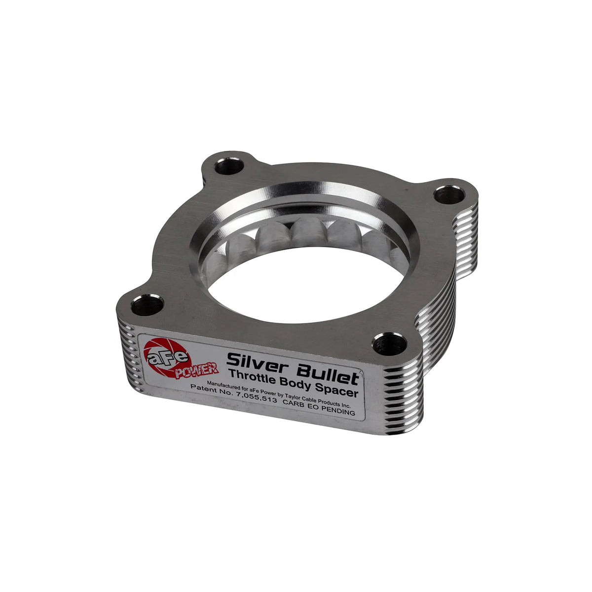 aFe 07-12 Dodge 1500/Dakota V6 3.7L Silver Bullet TB Spacer | Dodge 1500/Dakota/Jeep (46-32010)