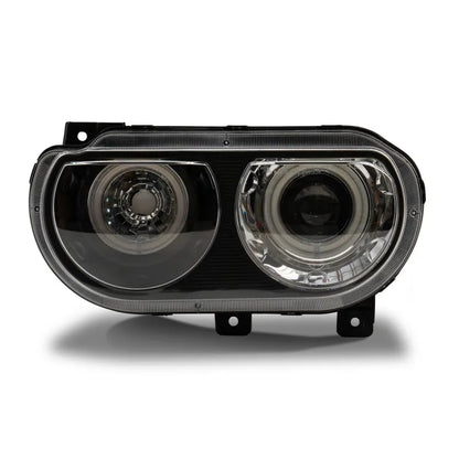 Raxiom 08-14 Dodge Challenger Dual LED Halo Projector Headlights | 2008-2026 (CH3684)