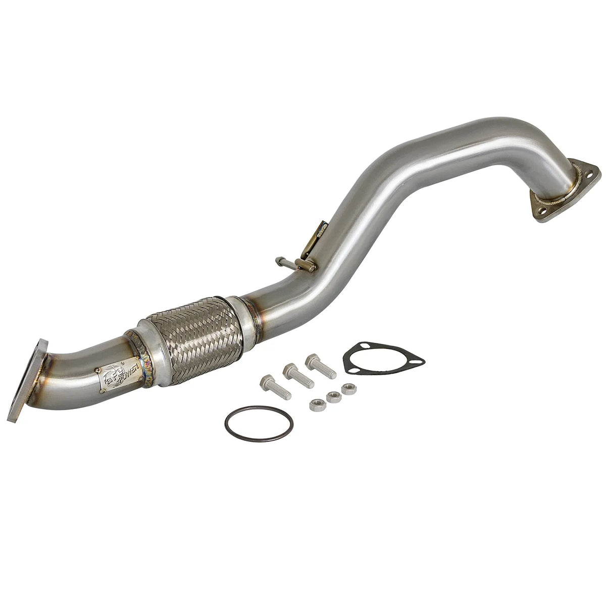 aFe Elite Twisted Steel 16-17 Honda Civic I4-1.5L 2.5in Down-Pipe | Honda Civic (48-36605)
