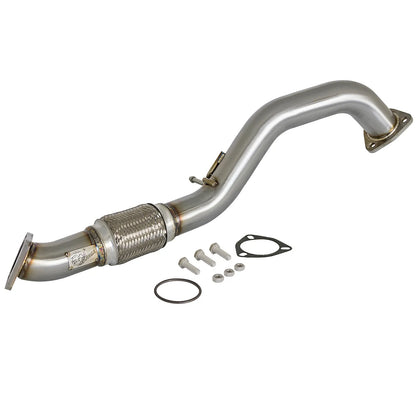 aFe Elite Twisted Steel 16-17 Honda Civic I4-1.5L 2.5in Down-Pipe | Honda Civic (48-36605)