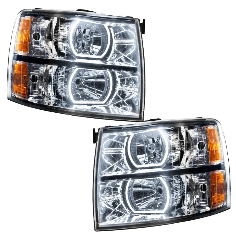 Oracle 07-13 Chevy Silverado SMD HL Square ColorSHIFT | 1500/HD Classic (8188-335)