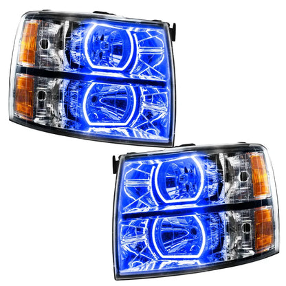 Oracle 07-13 Chevy Silverado SMD HL Square ColorSHIFT | 1500/HD Classic (8188-335)