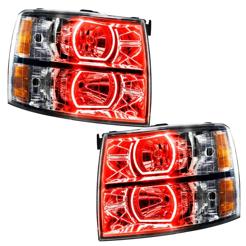 Oracle 07-13 Chevy Silverado SMD HL Square ColorSHIFT | 1500/HD Classic (8188-335)
