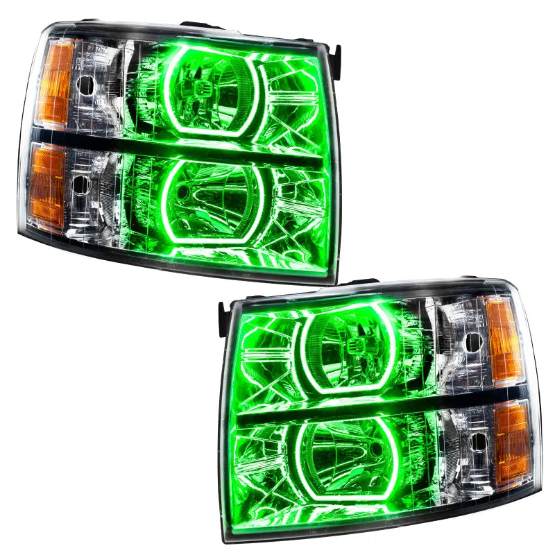 Oracle 07-13 Chevy Silverado SMD HL Square ColorSHIFT | 1500/HD Classic (8188-335)