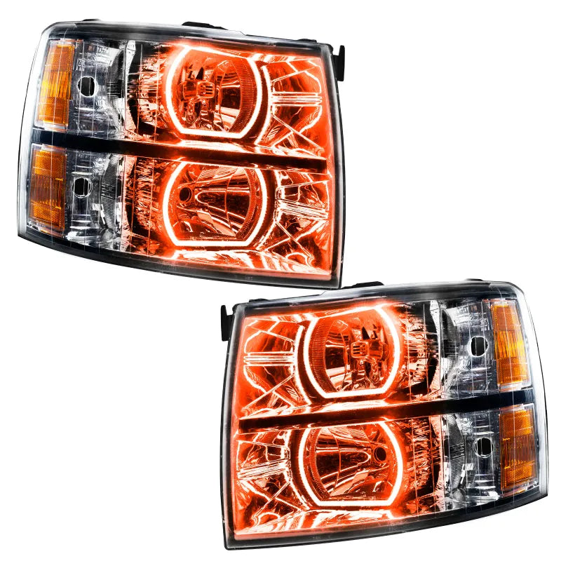 Oracle 07-13 Chevy Silverado SMD HL Square ColorSHIFT | 1500/HD Classic (8188-335)