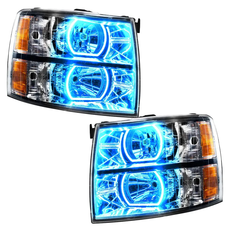 Oracle 07-13 Chevy Silverado SMD HL Square ColorSHIFT | 1500/HD Classic (8188-335)