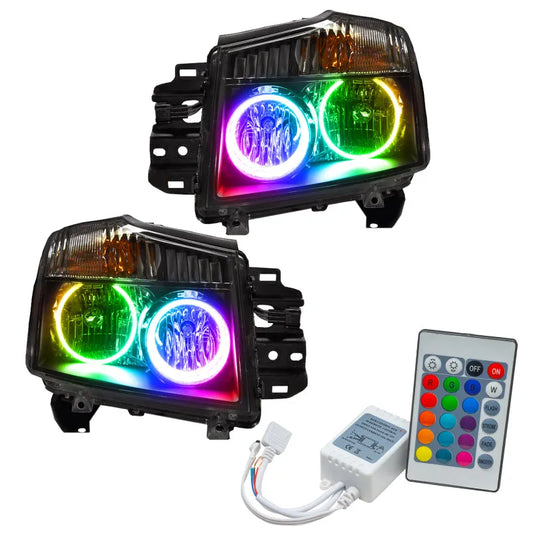 ORACLE 04-15 Nissan Titan SMD HL ColorSHIFT w/HW | Titan (7173-504)