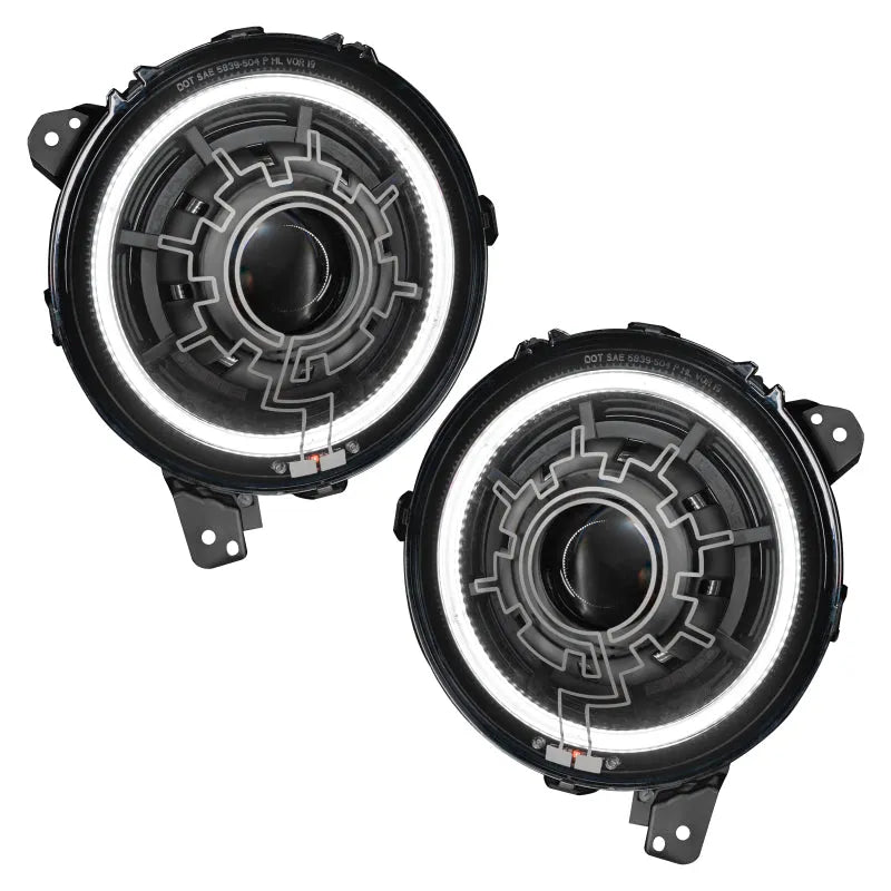Oracle JL Oculus Bi-LED Headlights 18-22 Jeep Wrangler / Gladiator (5839-111)