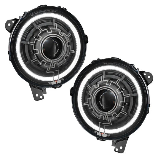 Oracle JL Oculus Bi-LED Headlights 18-22 Jeep Wrangler / Gladiator (5839-111)