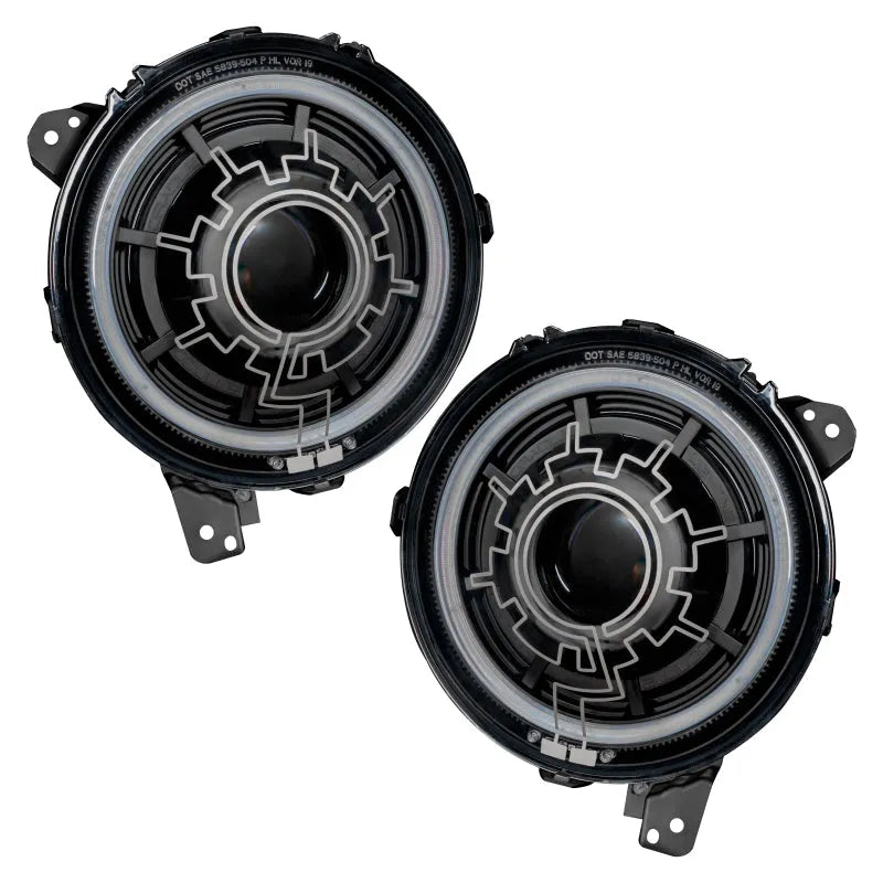 Oracle JL Oculus Bi-LED Headlights 18-22 Jeep Wrangler / Gladiator (5839-111)