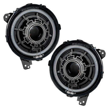 Oracle JL Oculus Bi-LED Headlights 18-22 Jeep Wrangler / Gladiator (5839-111)