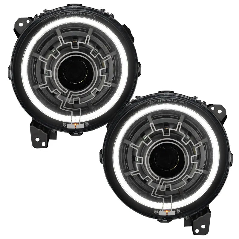 Oracle JL Oculus Bi-LED Headlights 18-22 Jeep Wrangler / Gladiator (5839-111)