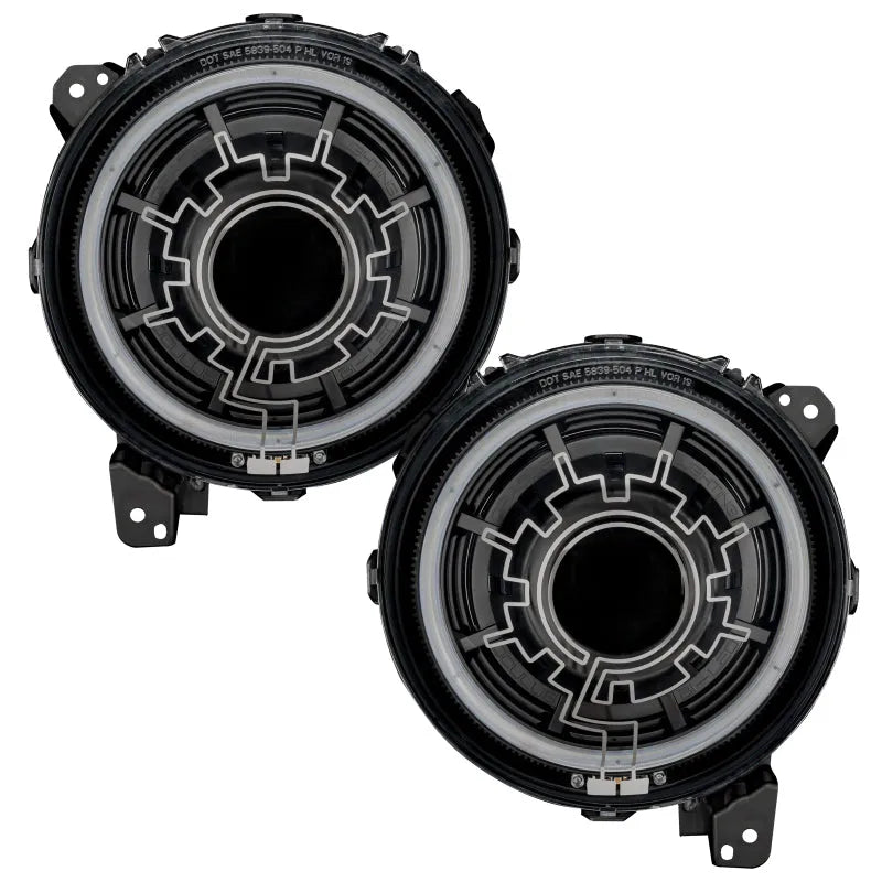 Oracle JL Oculus Bi-LED Headlights 18-22 Jeep Wrangler / Gladiator (5839-111)