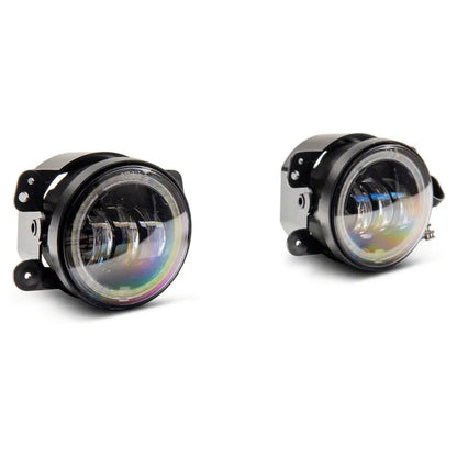 Raxiom 07-18 Jeep JK Axial LED Fog Lights w/ Halo | Jeep Wrangler JK (J142667)