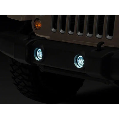 Raxiom 07-18 Jeep JK Axial LED Fog Lights w/ Halo | Jeep Wrangler JK (J142667)