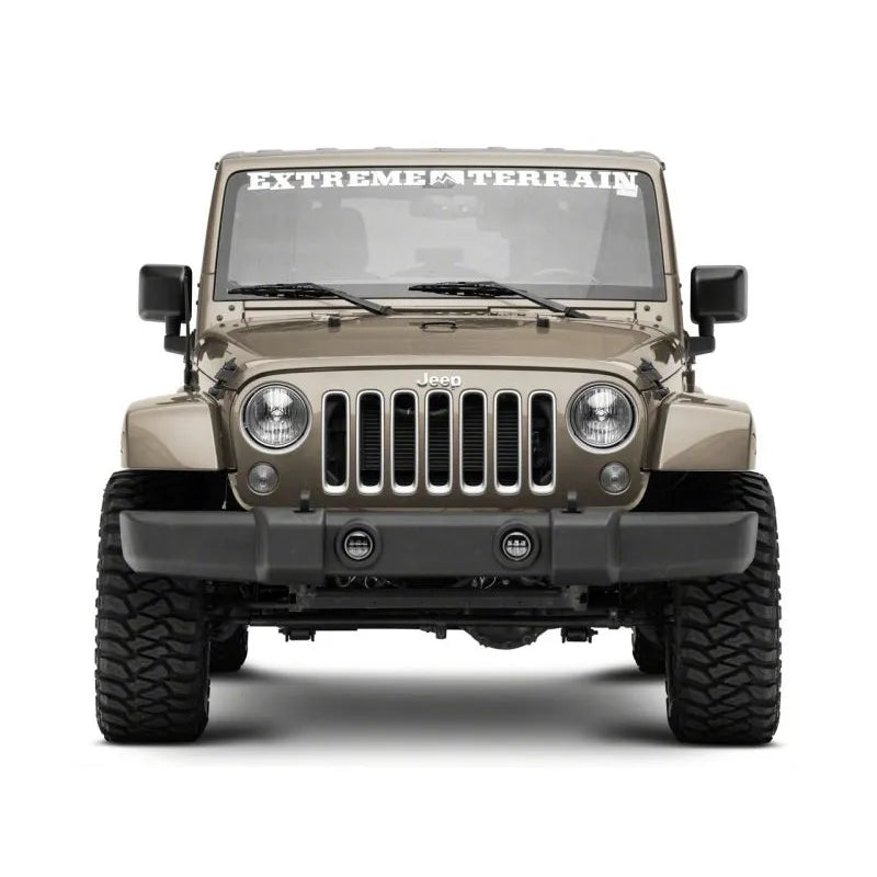 Raxiom 07-18 Jeep JK Axial LED Fog Lights w/ Halo | Jeep Wrangler JK (J142667)