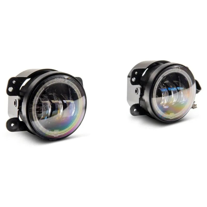 Raxiom 07-18 Jeep JK Axial LED Fog Lights w/ Halo | Jeep Wrangler JK (J142667)