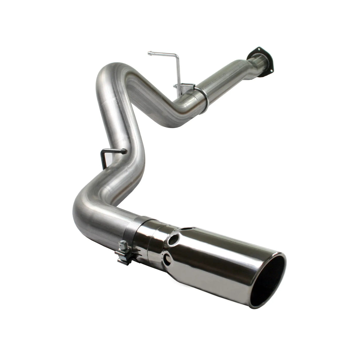 aFe MACHForce XP 4in DPF-Back SS Exhaust | GM Diesel Trucks (07-14) (49-44004)