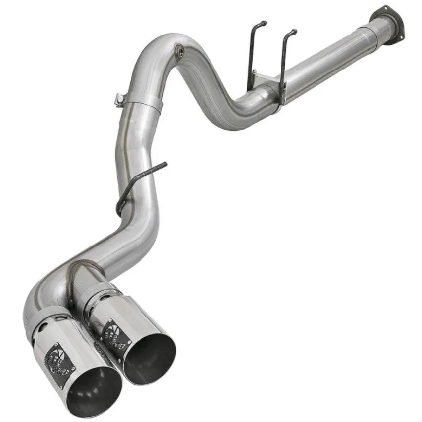 aFe Power 15-16 F250/F350 6.7L Diesel Rebel XD 4in SS DPF-Back Exhaust | Ford (11-16) (49-43121-P)