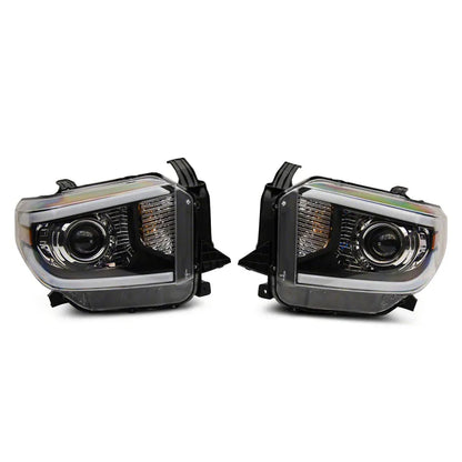 Raxiom 14-21 Toyota Tundra Axial Projector Headlights w/ SEQL LED | Tundra (TU16011)