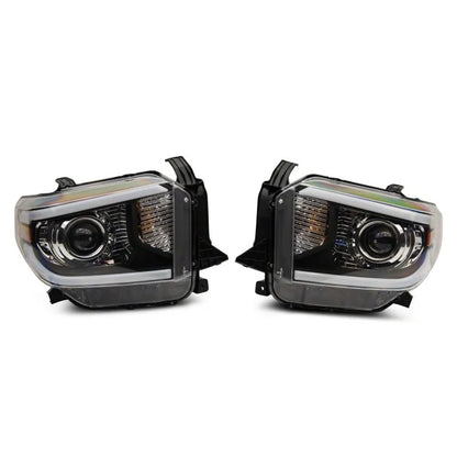 Raxiom 14-21 Toyota Tundra Axial Projector Headlights w/ SEQL LED | Tundra (TU16011)