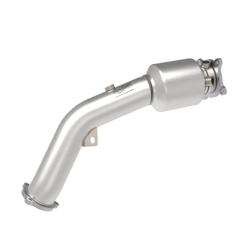 aFe 09-16 Audi A4/A5 B8 L4-2.0L Twisted Steel 3in Downpipe w/ Cat | Audi (04-17) (48-36410-YC)