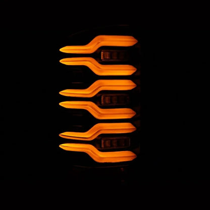 AlphaRex 14-19 Sierra LUXX LED Tail Lights | Sierra 1500/2500HD/3500HD (630030)