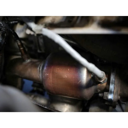 aFe 09-16 Audi A4/A5 B8 L4-2.0L Twisted Steel 3in Downpipe w/ Cat | Audi (04-17) (48-36410-YC)
