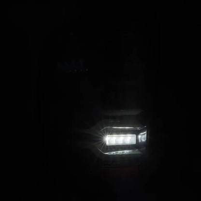 AlphaRex 14-19 Sierra LUXX LED Tail Lights | Sierra 1500/2500HD/3500HD (630030)