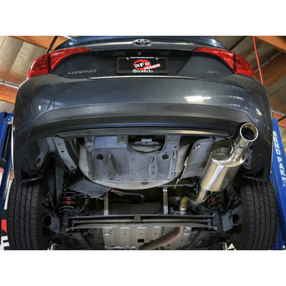aFe 14-19 Toyota Corolla Takeda 2.5in SS Axle-Back Exhaust | Corolla (14-21) (49-36083-P)