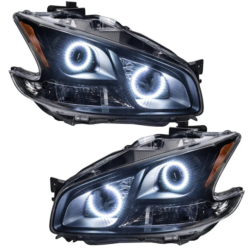 Oracle 03-15 Maxima SMD HL Non-HID - Chrome/White | Nissan Maxima (7177-001)
