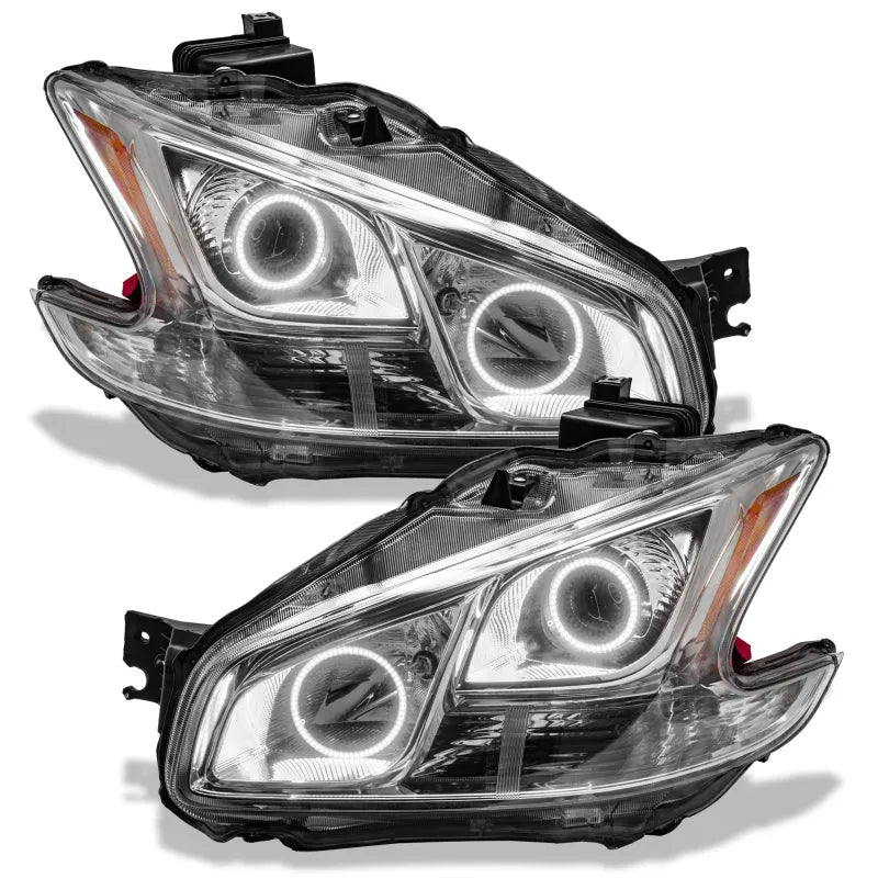 Oracle 03-15 Maxima SMD HL Non-HID - Chrome/White | Nissan Maxima (7177-001)