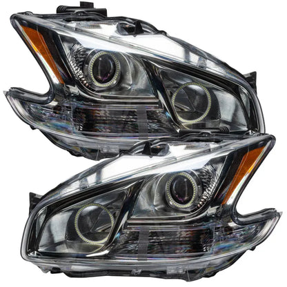 Oracle 03-15 Maxima SMD HL Non-HID - Chrome/White | Nissan Maxima (7177-001)