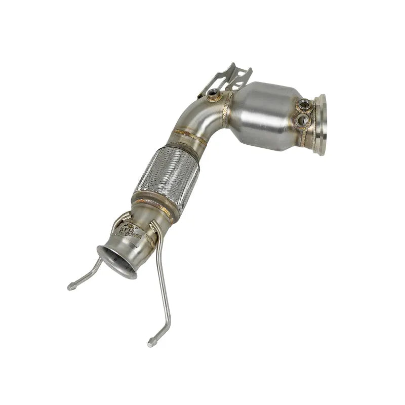 aFe Twisted Steel Street Down-Pipe 14-19 MINI Cooper S L4-2.0L (48-36322-HC)
