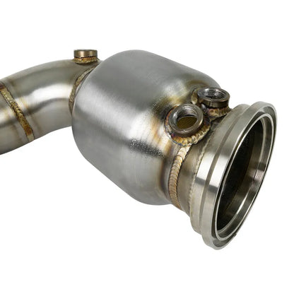 aFe Twisted Steel Street Down-Pipe 14-19 MINI Cooper S L4-2.0L (48-36322-HC)