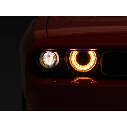 Raxiom 08-14 Challenger Halo Projctr Headlights | Dodge Challenger (CH3761)