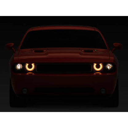 Raxiom 08-14 Challenger Halo Projctr Headlights | Dodge Challenger (CH3761)