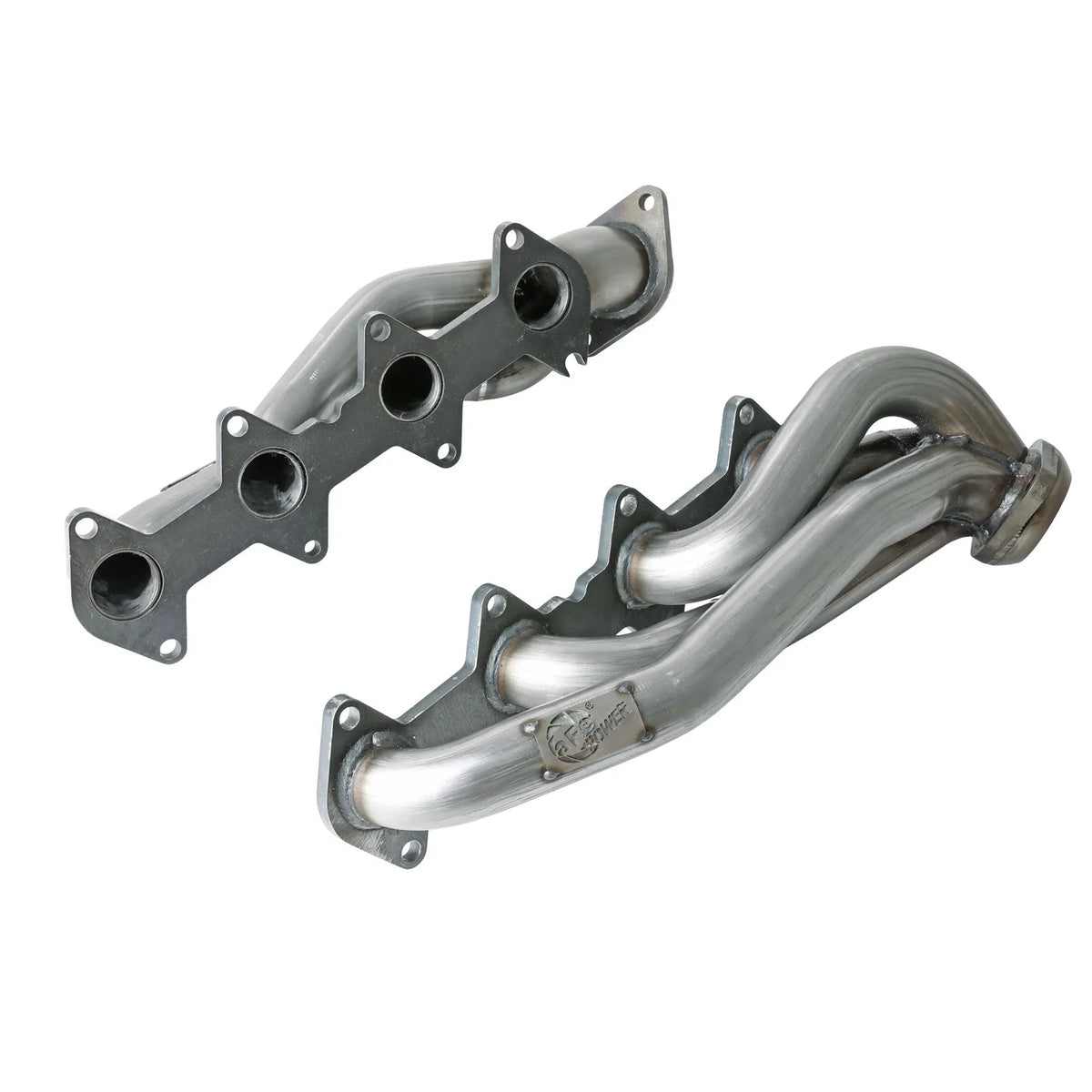 aFe Twisted Steel 409SS Shorty Header | Ford F-150 04-10 (48-43032)