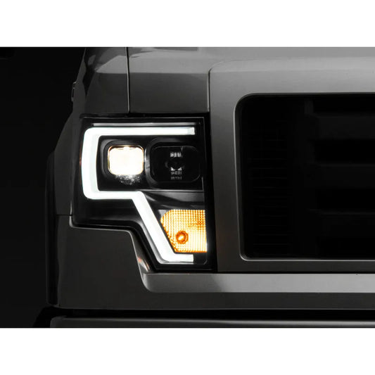 Raxiom 09-14 F-150 Projector Headlights w/ LED Accent | Ford F-150 (T542845)
