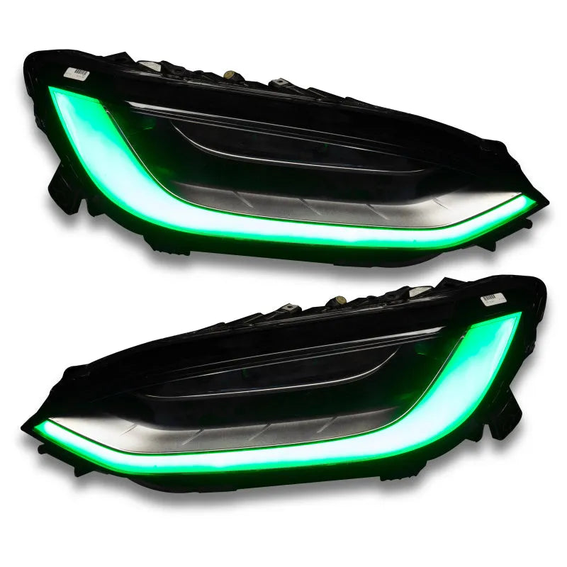 ORACLE Lighting 16-21 Tesla X D&C ColorSHIFT Headlight & Fog DRL Kit | Tesla X (1467-332)