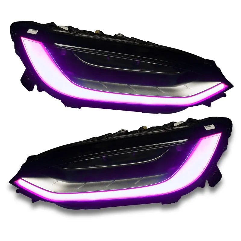 ORACLE Lighting 16-21 Tesla X D&C ColorSHIFT Headlight & Fog DRL Kit | Tesla X (1467-332)