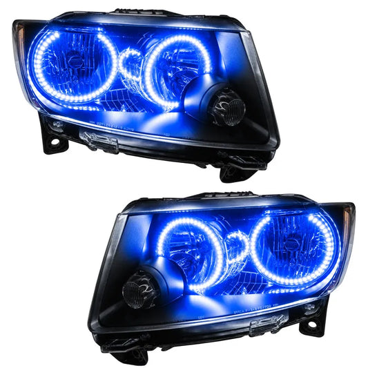 Oracle Halo Headlights Jeep WK | Grand Cherokee 10-23 (7070-002) (w/HW)