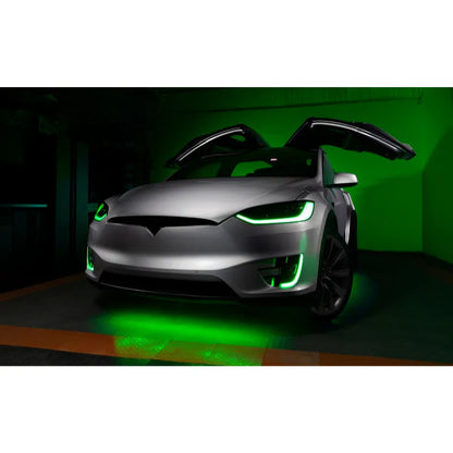 ORACLE Lighting 16-21 Tesla X D&C ColorSHIFT Headlight & Fog DRL Kit | Tesla X (1467-332)