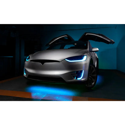 ORACLE Lighting 16-21 Tesla X D&C ColorSHIFT Headlight & Fog DRL Kit | Tesla X (1467-332)