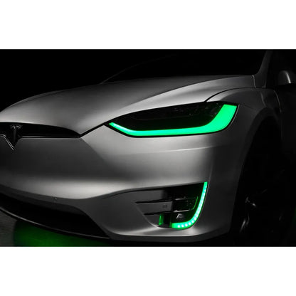 ORACLE Lighting 16-21 Tesla X D&C ColorSHIFT Headlight & Fog DRL Kit | Tesla X (1467-332)