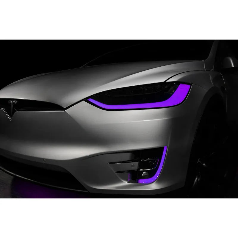 ORACLE Lighting 16-21 Tesla X D&C ColorSHIFT Headlight & Fog DRL Kit | Tesla X (1467-332)