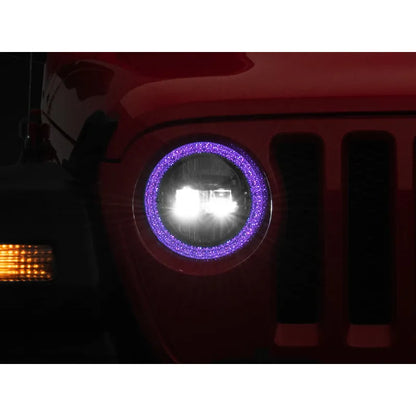 Raxiom 18-22 Jeep JL/JT Axial 9-Inch RGB Headlights | Jeep Wrangler/Gladiator (J142668)