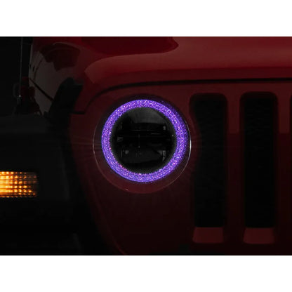 Raxiom 18-22 Jeep JL/JT Axial 9-Inch RGB Headlights | Jeep Wrangler/Gladiator (J142668)